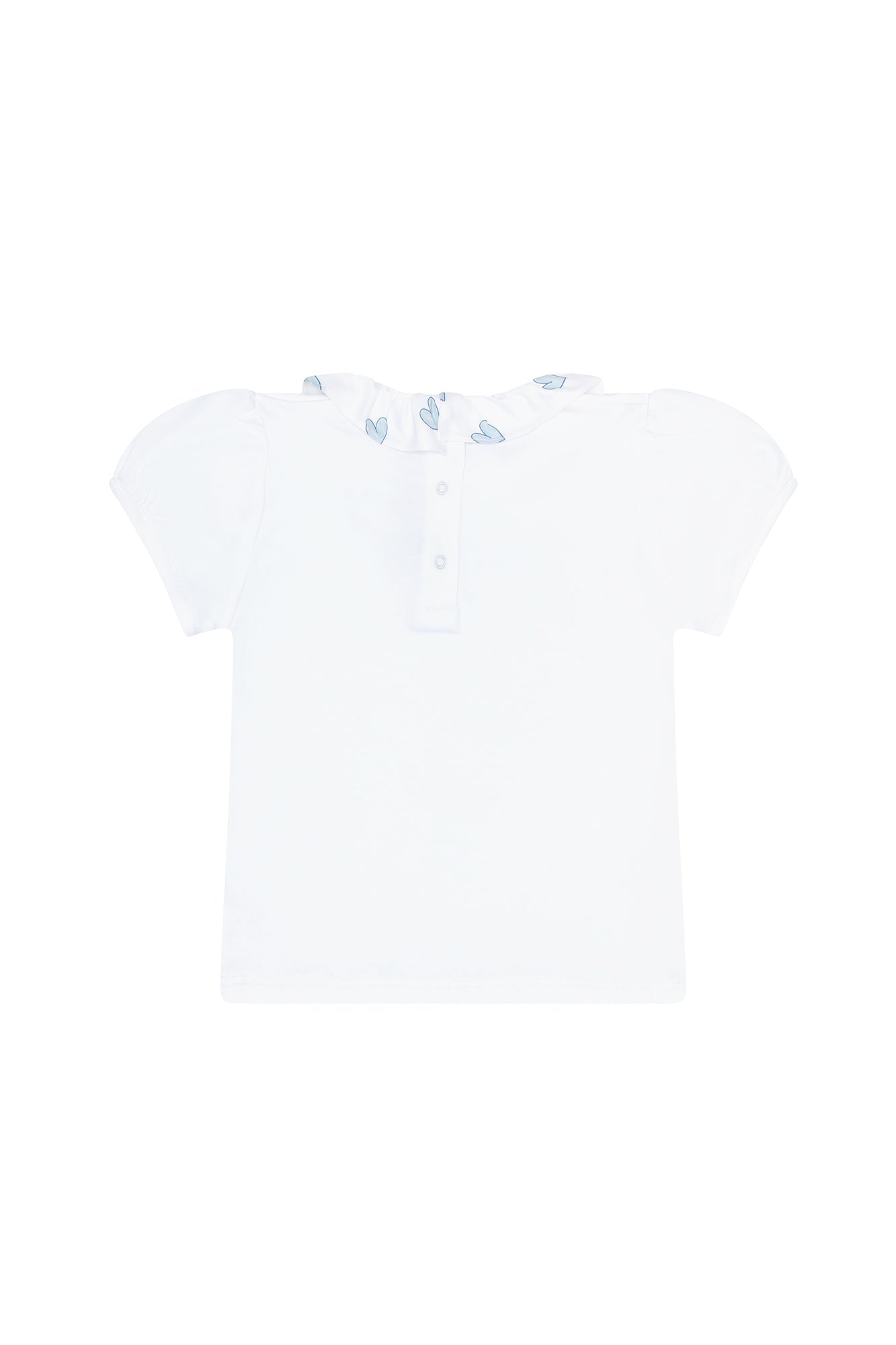 Image of Blue Heart Print Tee